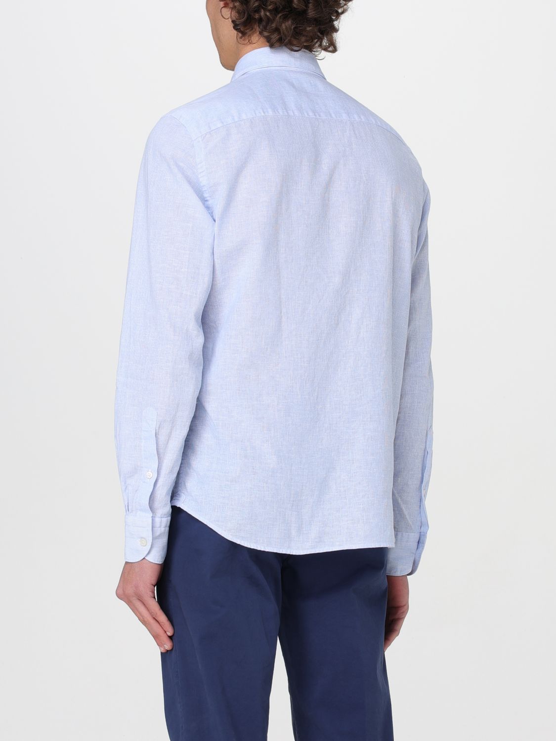 Shirt Men color Sky Blue