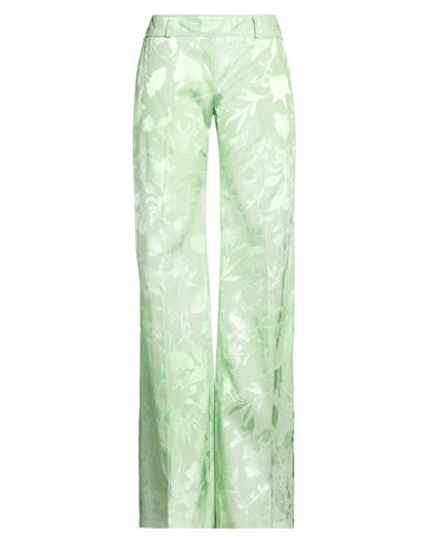 Woman Pants Light green Size 6 Viscose, Silk