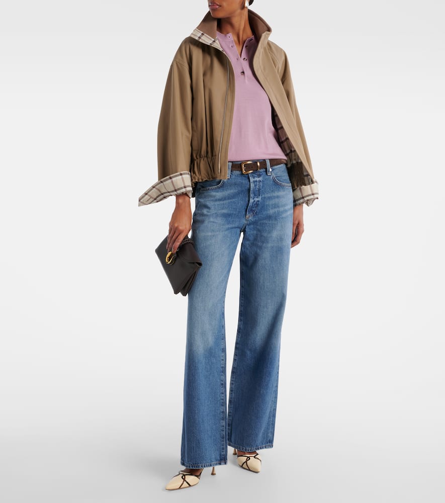 Annina high-rise wide-leg jeans