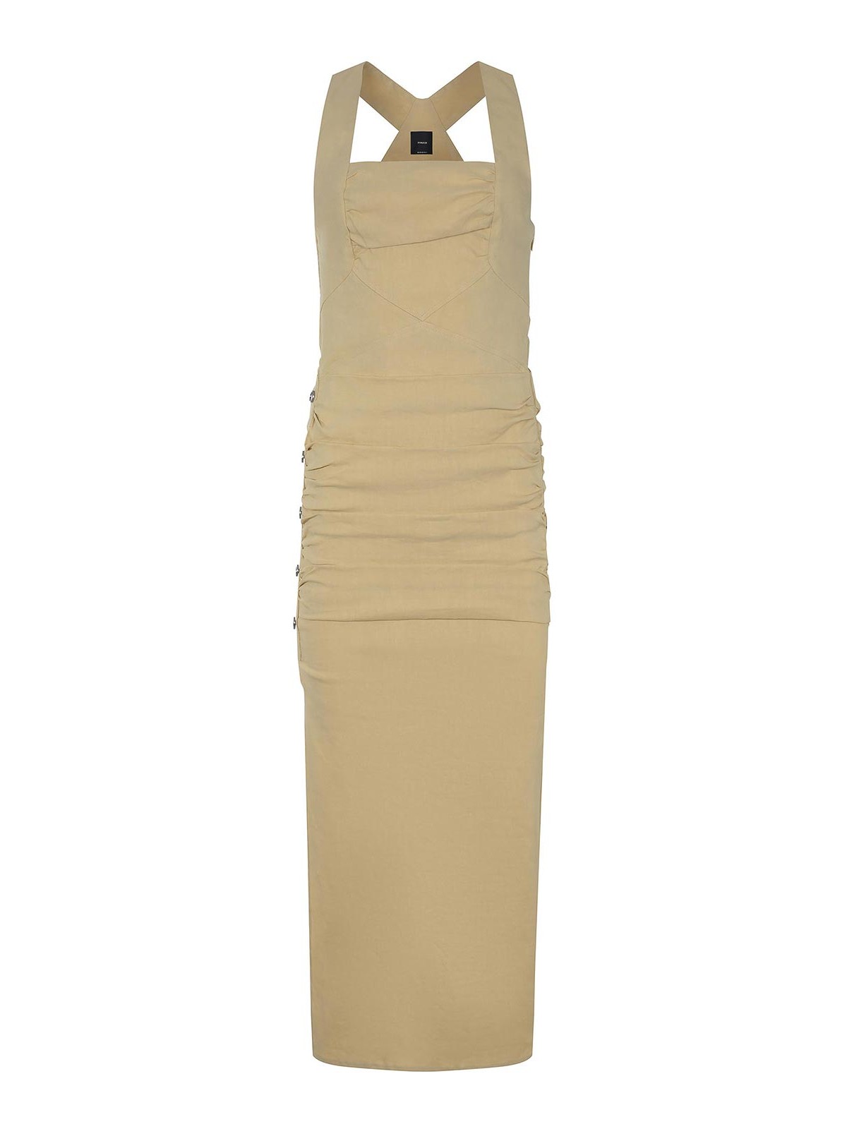 Dress Made Of Linen Blend