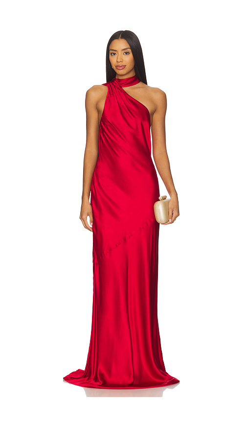 Lovers and Friends Mila Gown in Red. - L also in