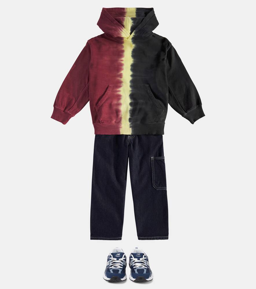 Molo Maxx tie-dye cotton hoodie