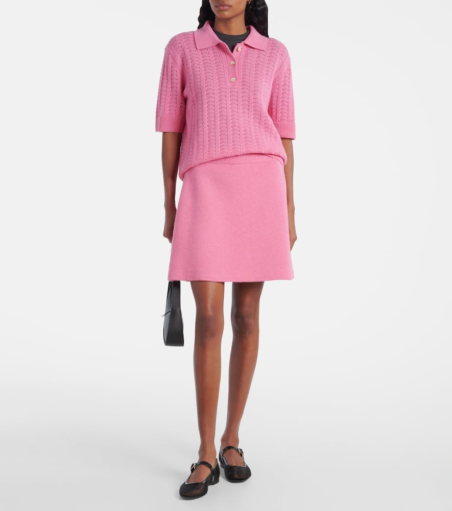 Masy cashmere polo sweater