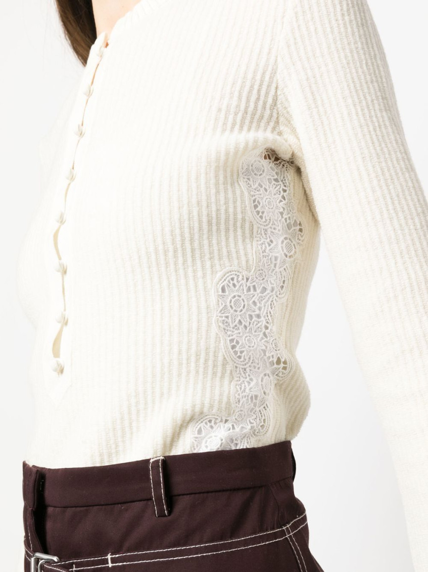Ivory Wool Top