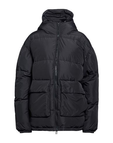 Woman Puffer Black Size S Recycled polyester