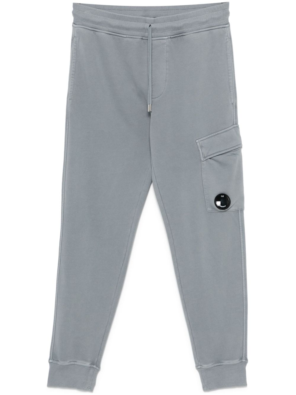 Lens-detail track pants - Blue