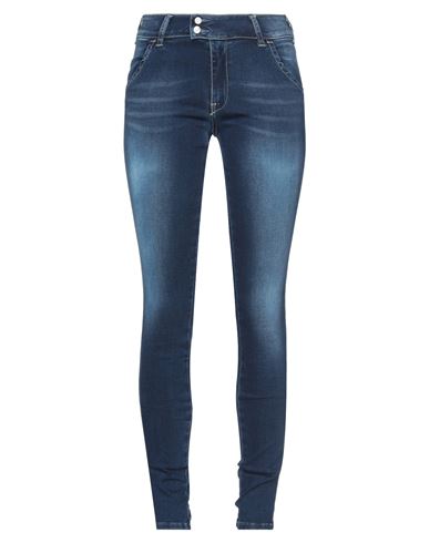 Woman Jeans Blue Size 26 Cotton, T