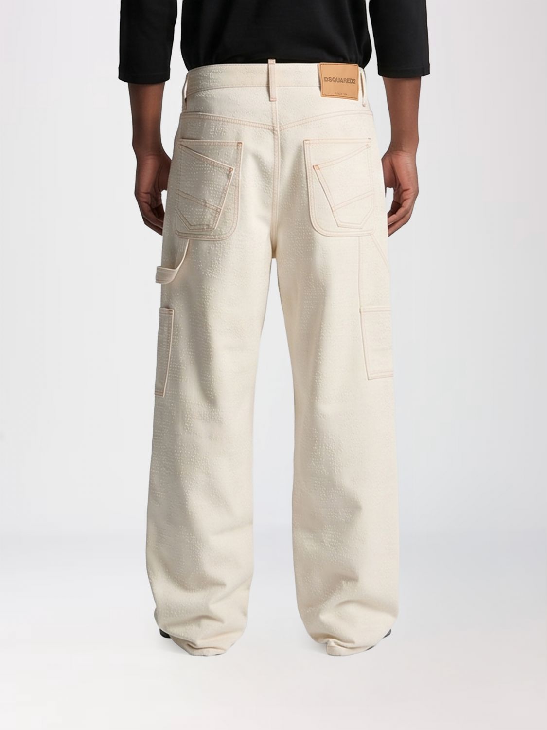 Jeans Men color White