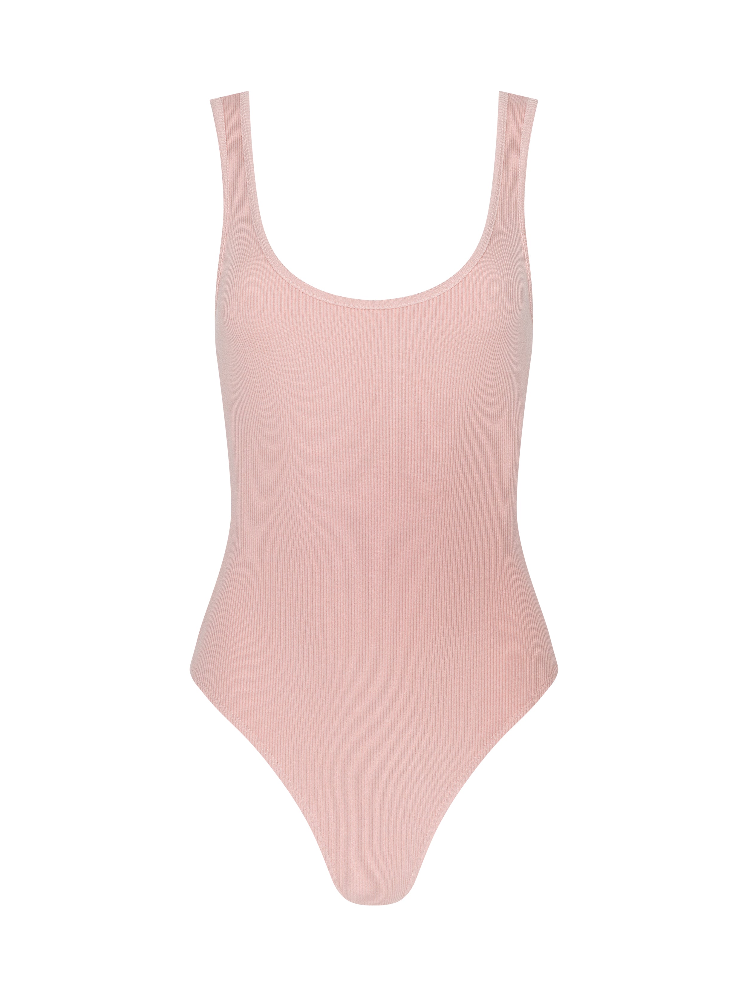 Nica Scoopneck Bodysuit In Parfait