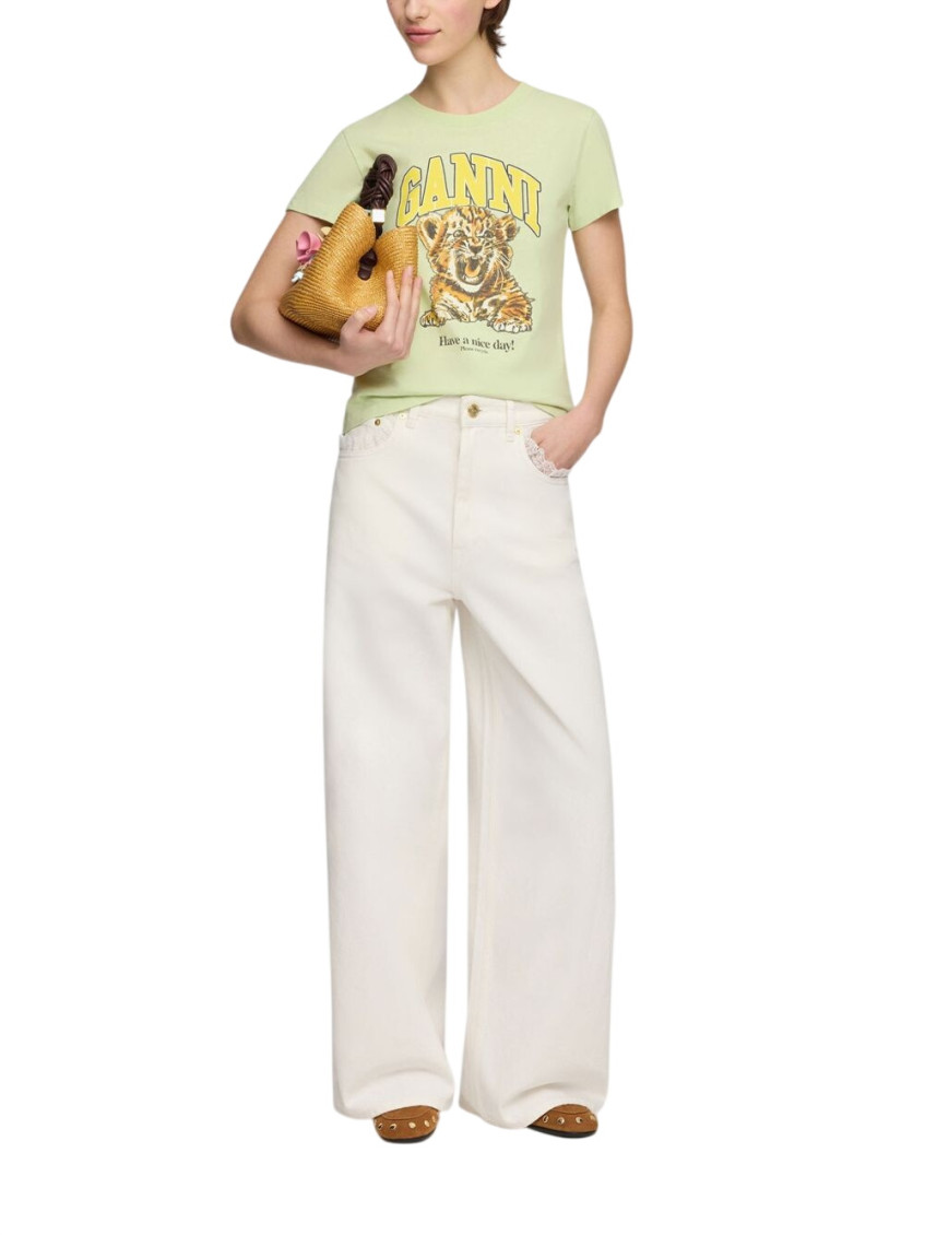 Printed Cotton T-Shirt