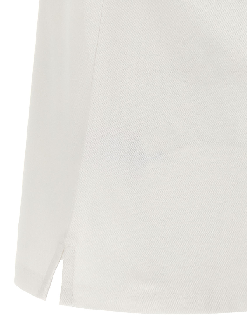 White Donos222 Polo Shirt