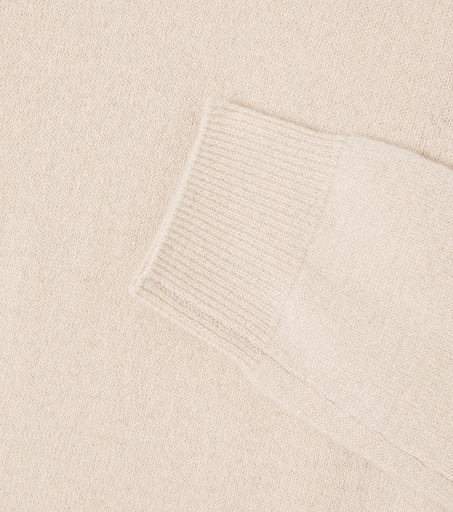 Virgin wool turtleneck sweater
