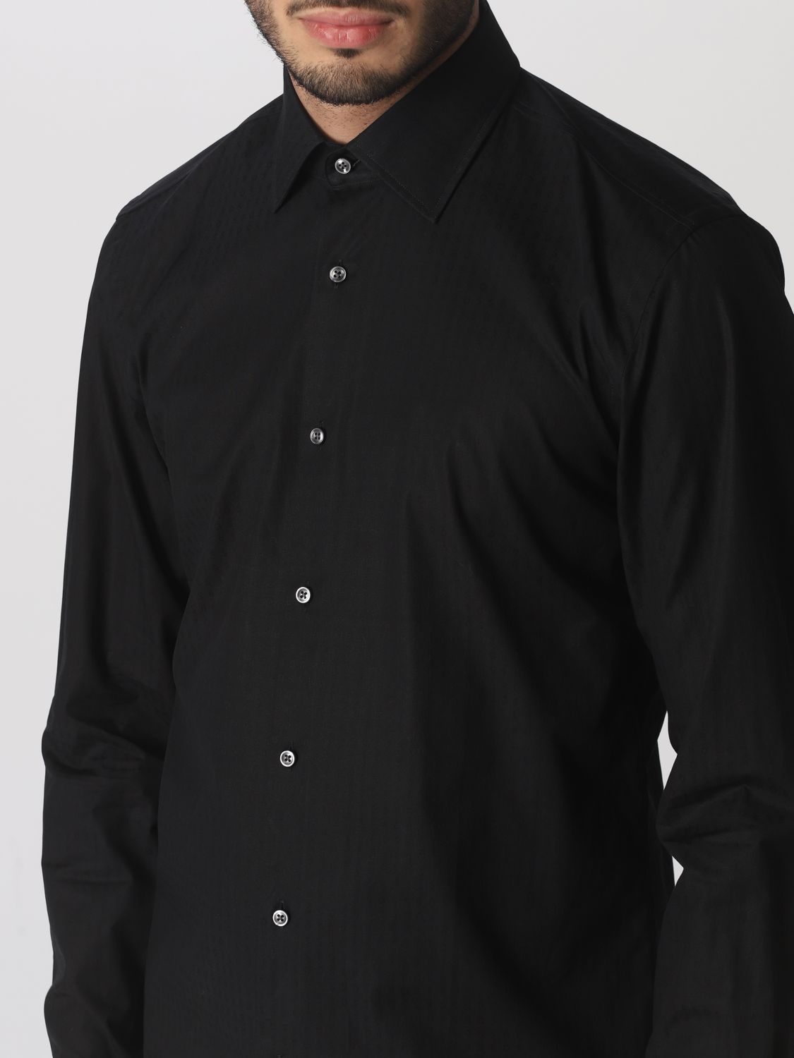 Shirt Men colour Black