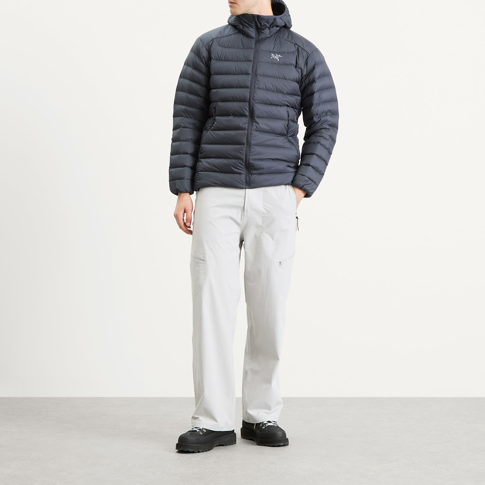 Men's Cerium Hooded Jacket Black Sapphire