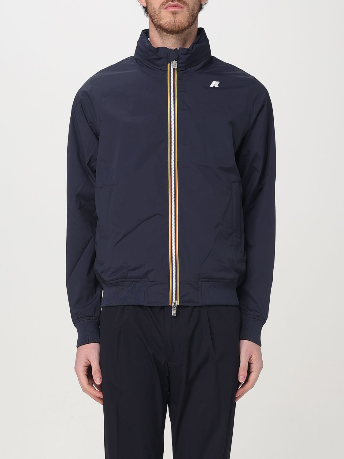 Jacket K-WAY Men color Blue