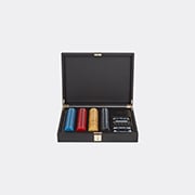 'panama' Poker Set, Black