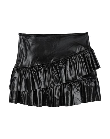 Relish Kid Girl Kids' skirt Black Size 10 Polyester, Elastane