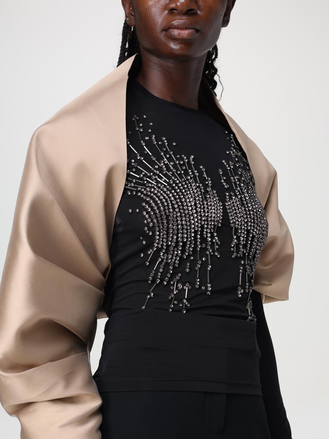 Jacket Woman color Gold