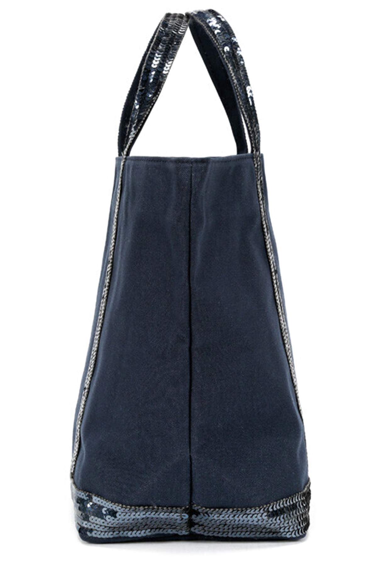 Canvas and Sequins M Cabas Tote