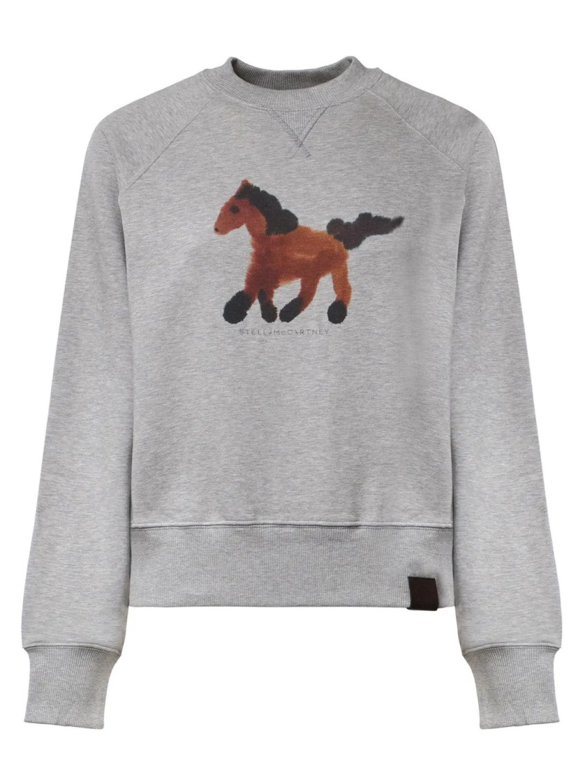 Grey Crew Neck Sweatshirt