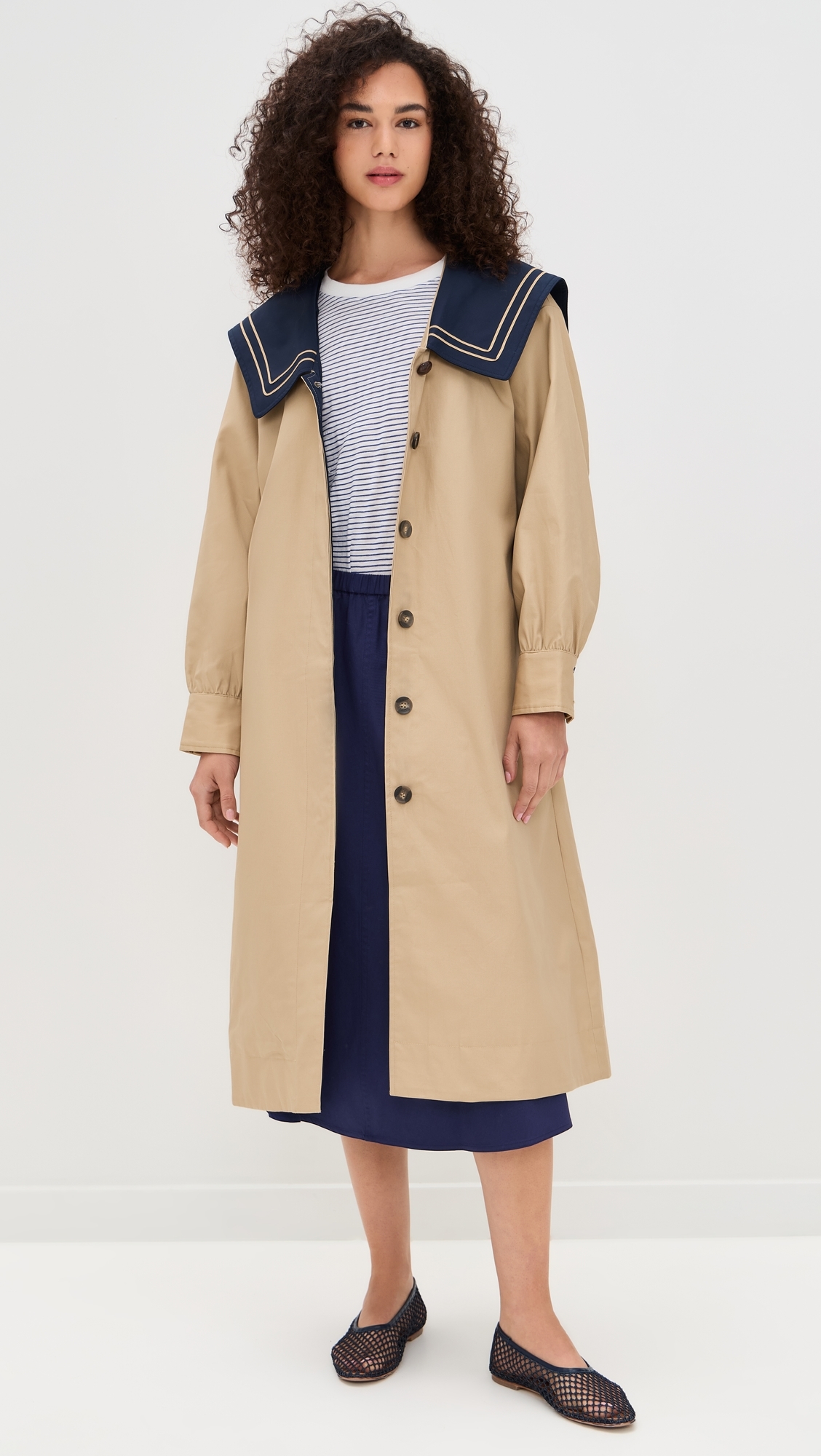Ella Trench Tan