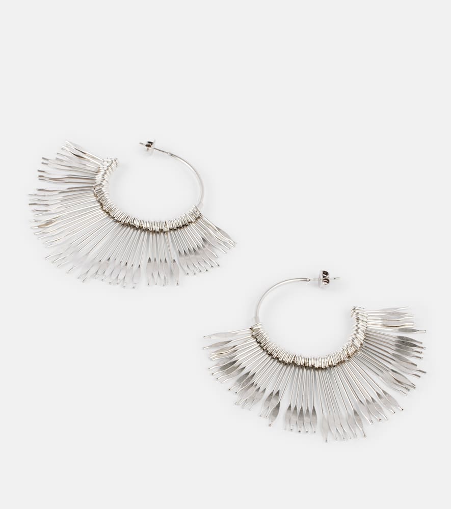Isabel Marant Fringed hoop earrings