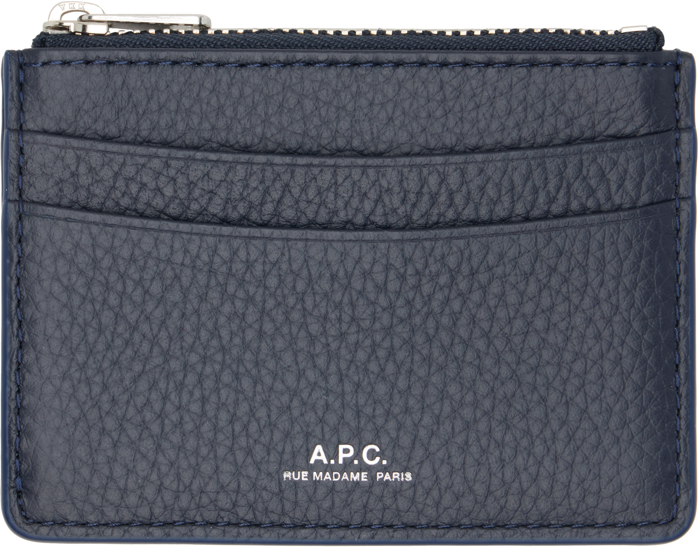 Navy Paris Card Holder