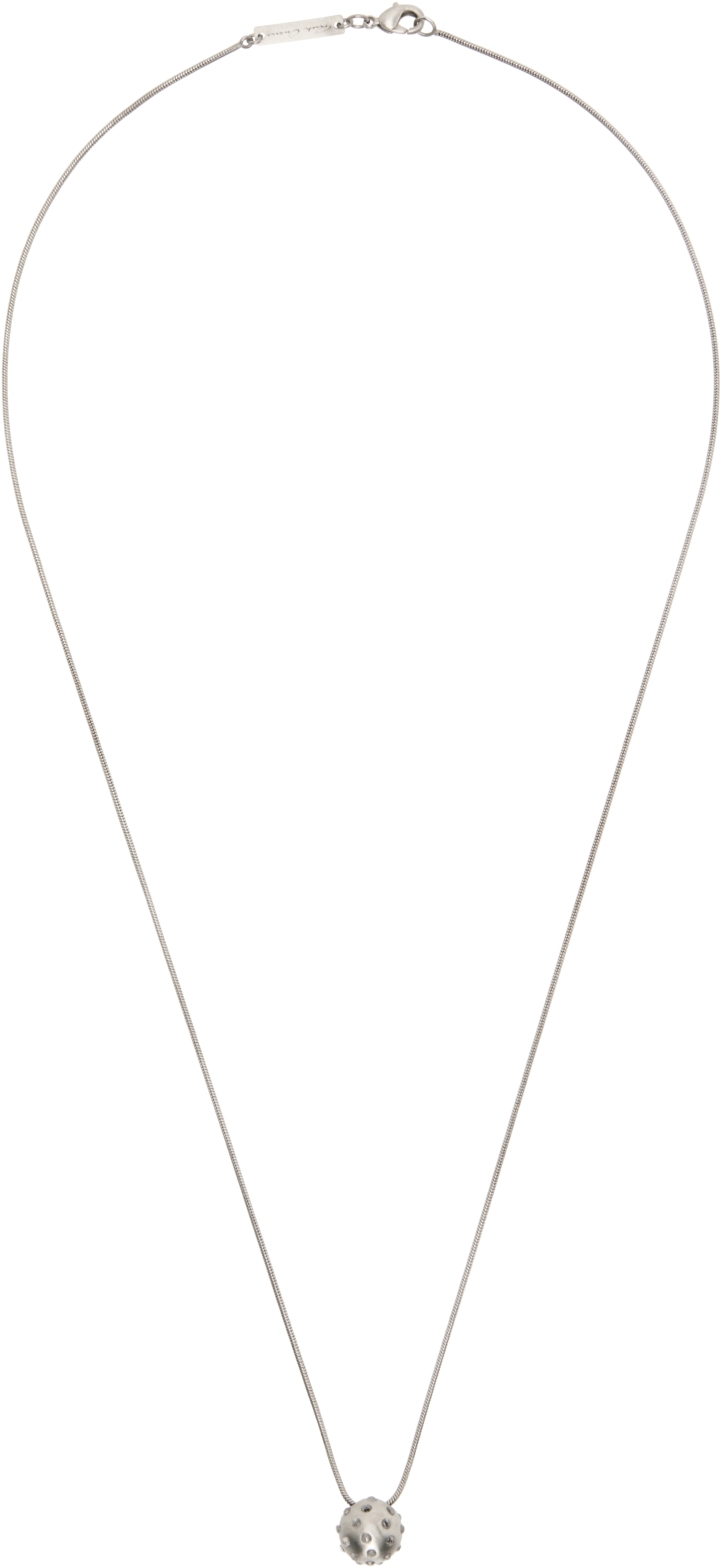 Temple Mini Orb Pendant Necklace