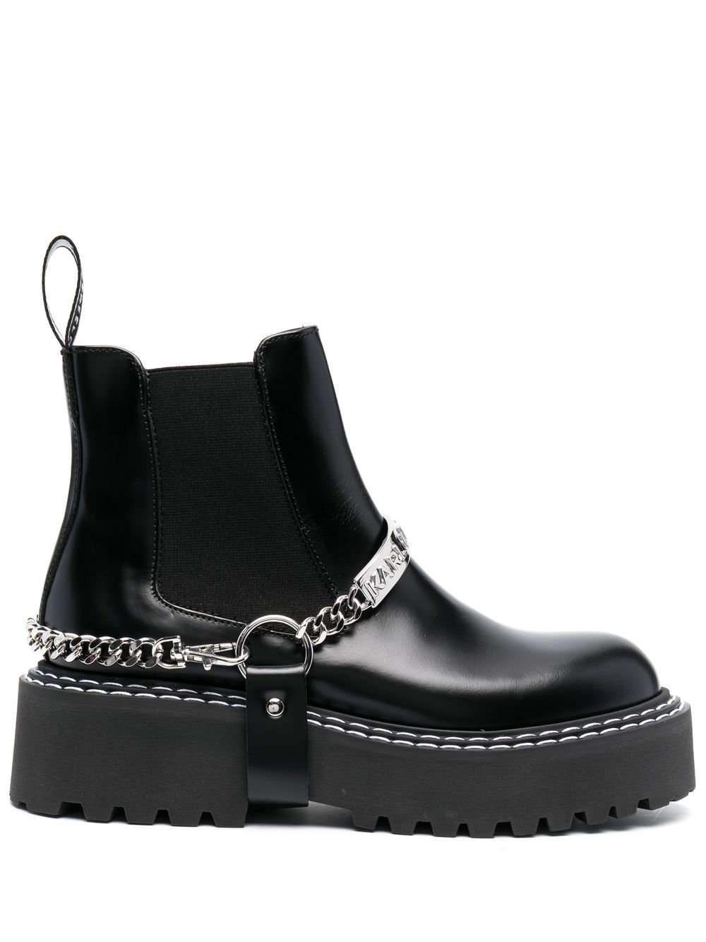 Patrol II K-chain boots - Black