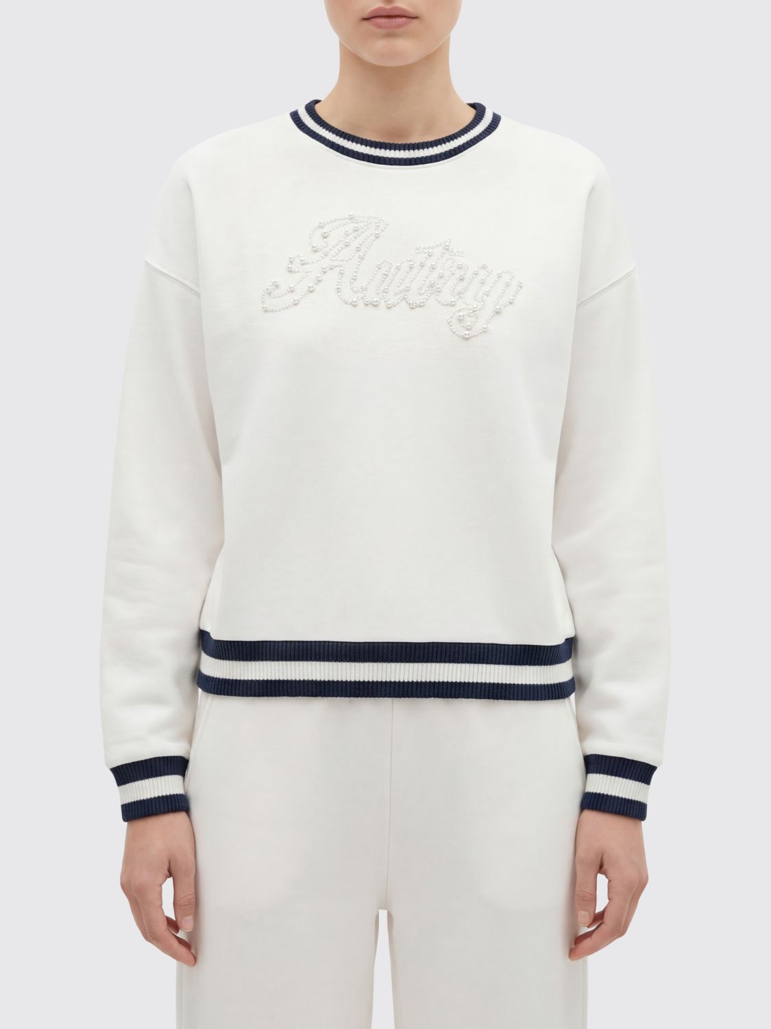 Sweatshirt Woman color White