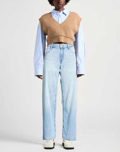 Woman Jeans Blue Size 27W