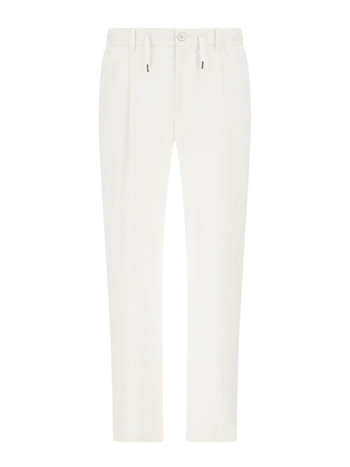 Waterproof Stretch Cotton Trousers