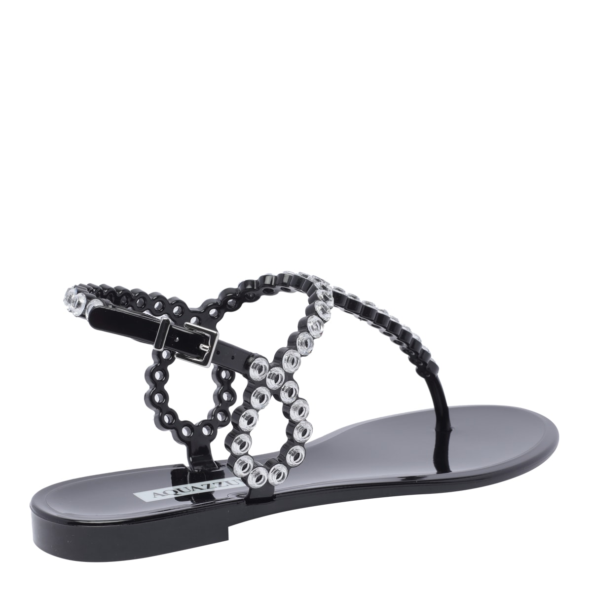Almost Bare Crystal Jelly Sandals