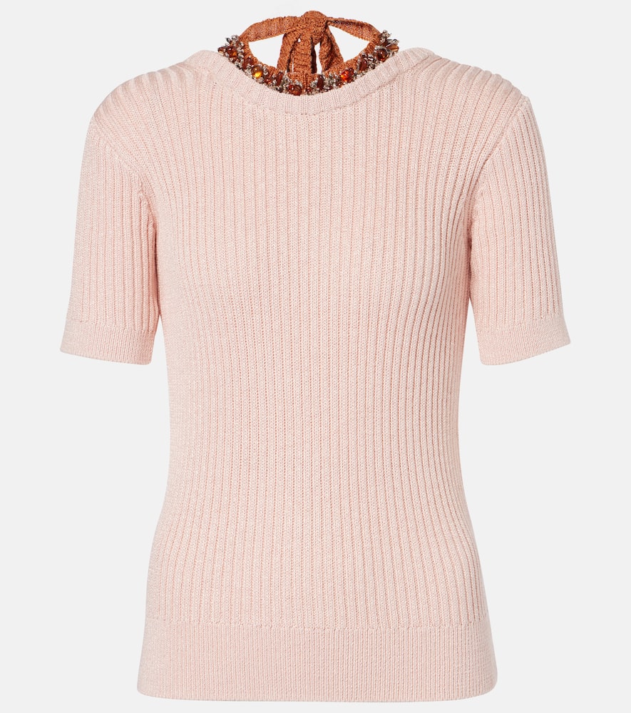 Embroidered sweater
