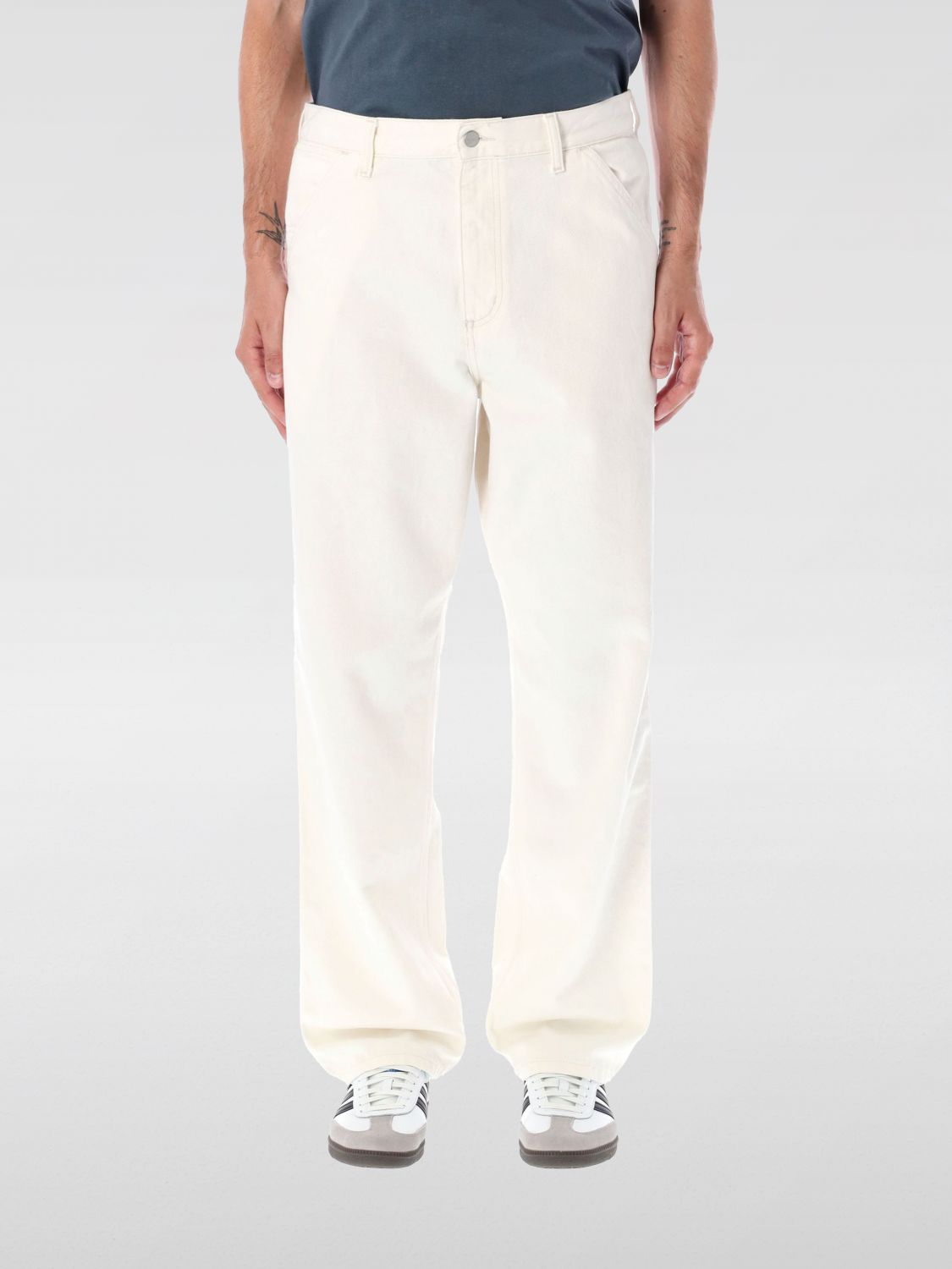 Jeans Men color White