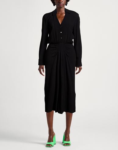 Woman Midi dress Black Size 1 Viscose, Elastane
