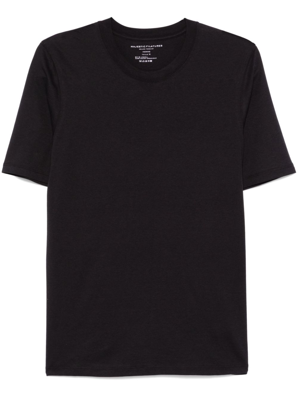 Round-neck T-shirt - Black