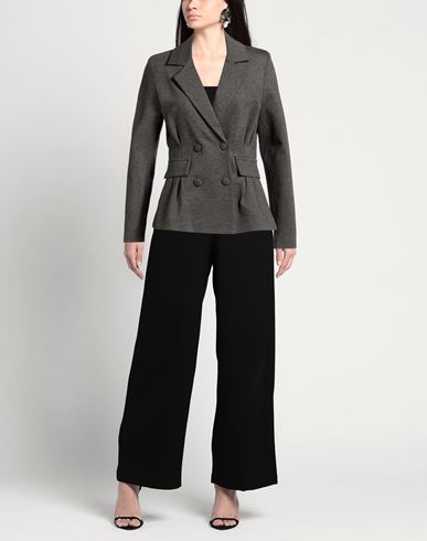 Woman Blazer Grey Size S Viscose, Nylon, Elastic fibres