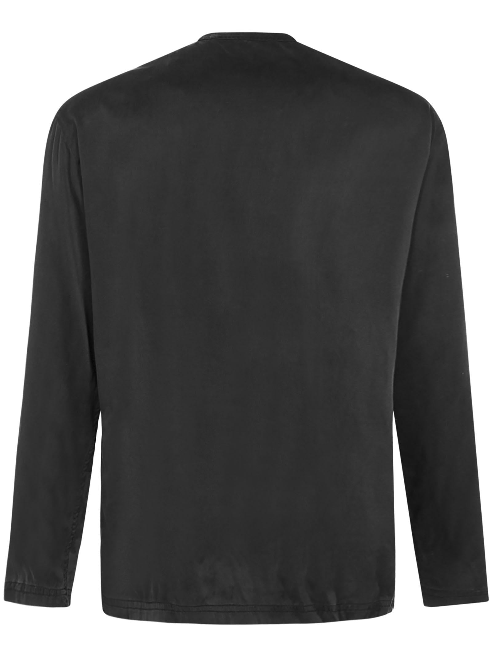 Silk Henley — Brown