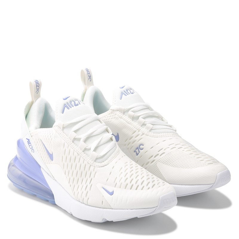 Kids' Air Max 270 Sneaker Big Kid Shoes (White/Lilac)