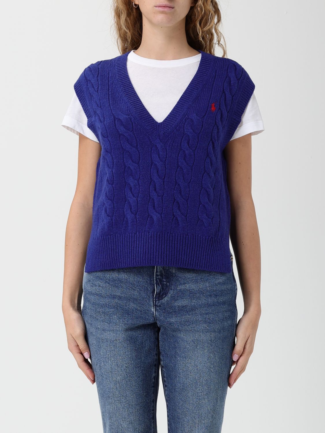 Waistcoat Woman color Red
