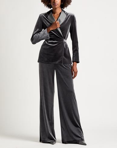 Woman Suit Grey Size 6 Polyester, Viscose, Polyamide, Elastane