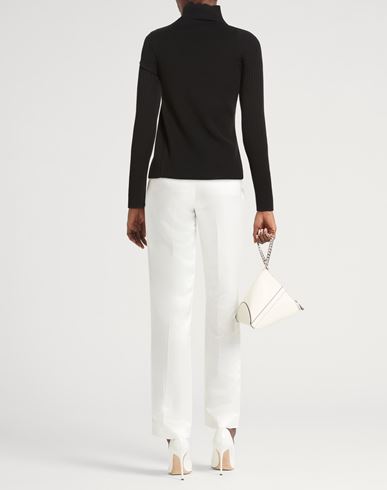 Courrèges Woman Turtleneck Black Size M Viscose, Polyester