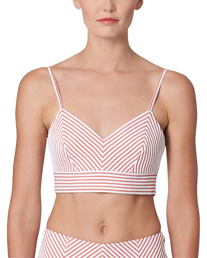 Carolina Herrera Cropped Bustier Top