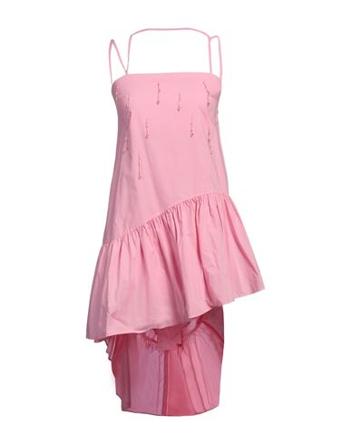 Woman Mini dress Pink Size XXS Cotton