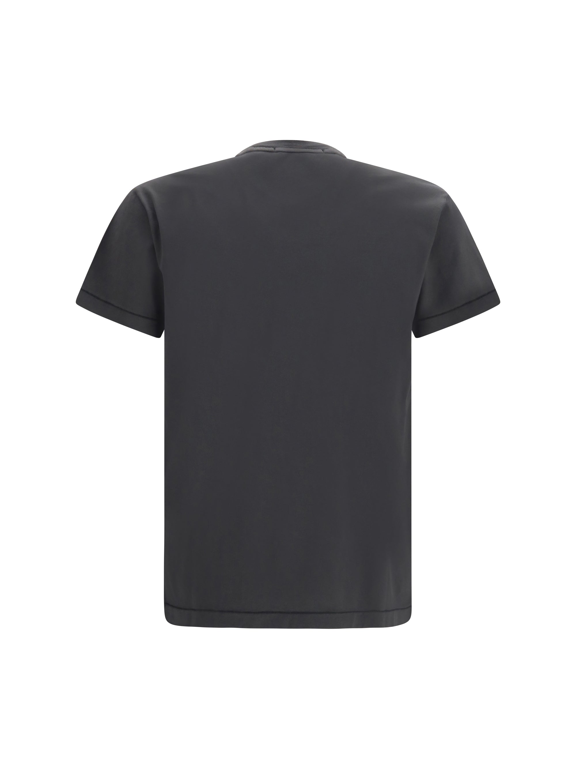Logo Patch T-Shirt — Gray