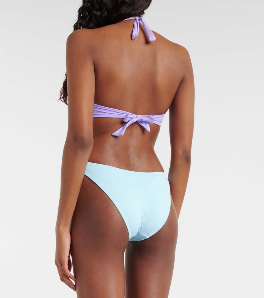 Brussels ring-detail bikini top