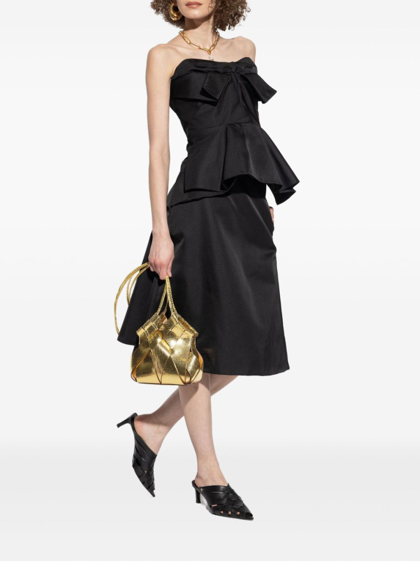 Black Silk Skirt