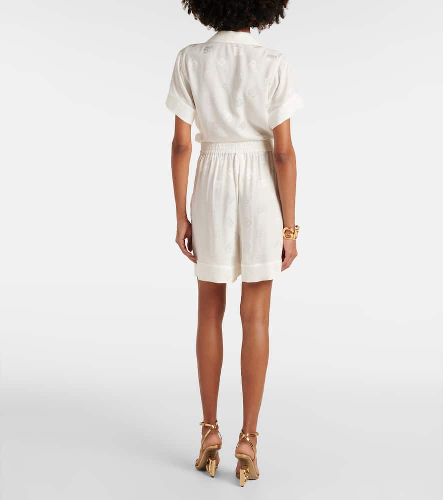 DG silk shorts