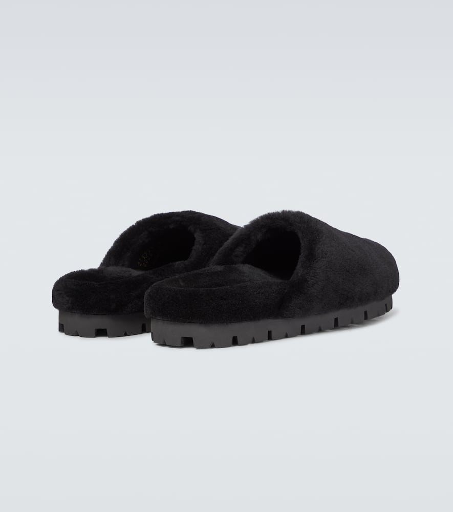 Prada Shearling slippers